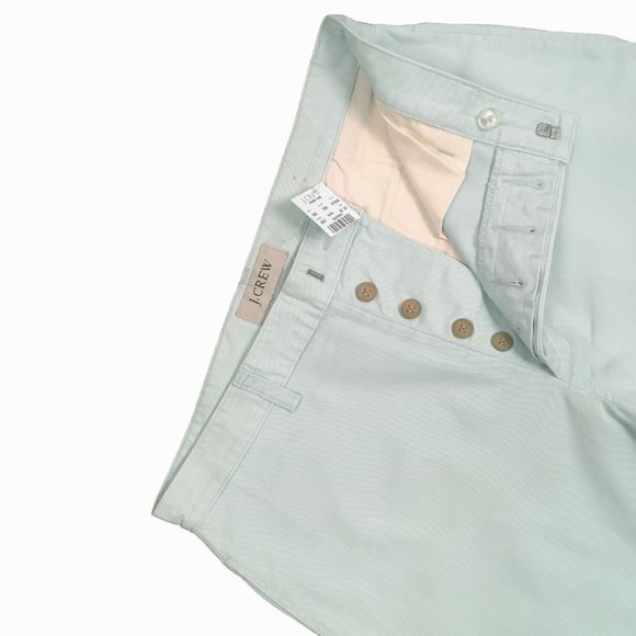 NEW Vintage J Crew Mens Chinos Pants! 33 34  Light Blue  Wider Leg  Inseam is 34 - Picture 2 of 2